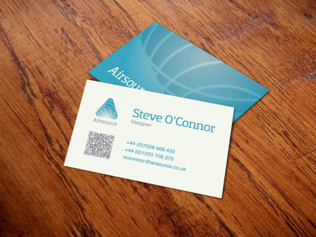 New Airsource business cards