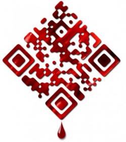 True Blood designer QR code