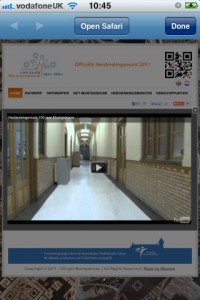 Dutch Mint QR code site initial video