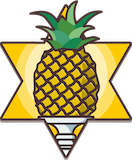 Pineapple award badge