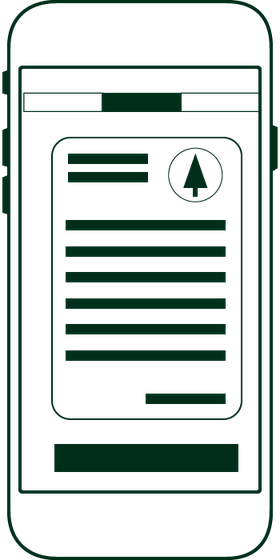 Outline sketch of tree data screen