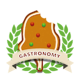 Gastronomy award badge