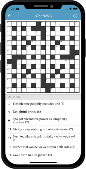 Crossword Genius iPhone Image 2